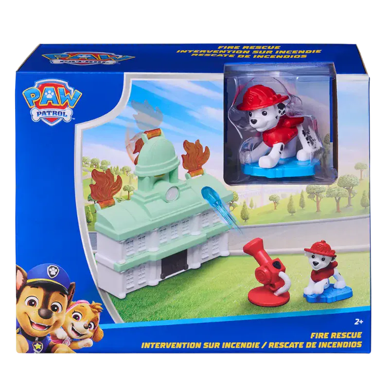 Personaggi serie Tv e Super eroi Paw Patrol Mini Playset Action con personaggio Paw Patrol Mini Playset Action con personaggio