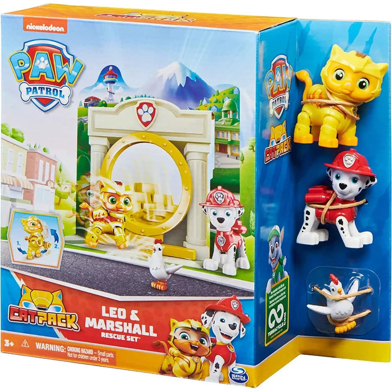 Bambole, playset e giocattoli Paw Patrol playset con personaggi Leo e Marshall