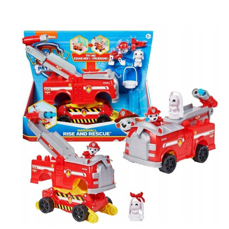 Paw Patrol Veicoli Trasformabili con Personaggio Rise and Rescue