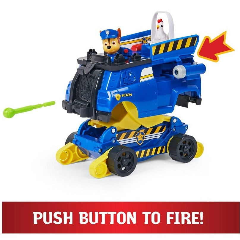 Paw Patrol Veicoli Trasformabili con Personaggio Rise and Rescue