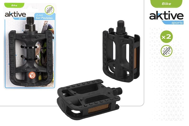 Biciclette Pedali Bici Universali, set 2 pezzi ideali per MTB