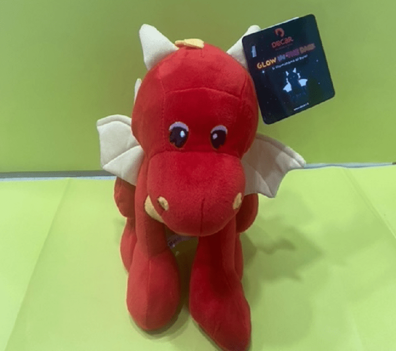 Peluche Peluche Drago 23 cm Glow in the Dark