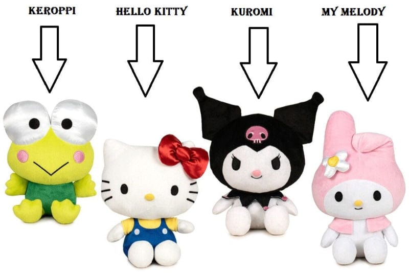 peluche Peluche Hello Kitty 15cm Originali Peluche Hello Kitty 15cm Originali
