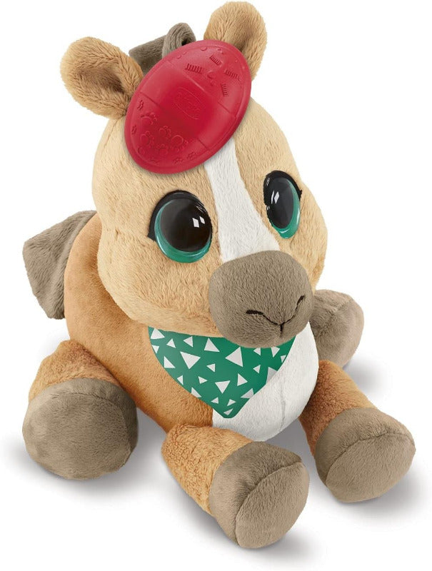 peluche Chicco Dolce Cavallino Cucù, Peluche Interattivo 2 in 1 Fisher-Price Cagnolino Gigante, Peluche Interattivo