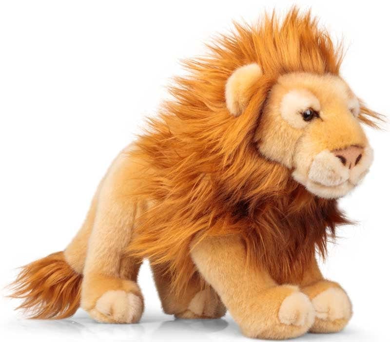 Peluche Peluche Leone 35 cm con dettagli Realistici - Animigos