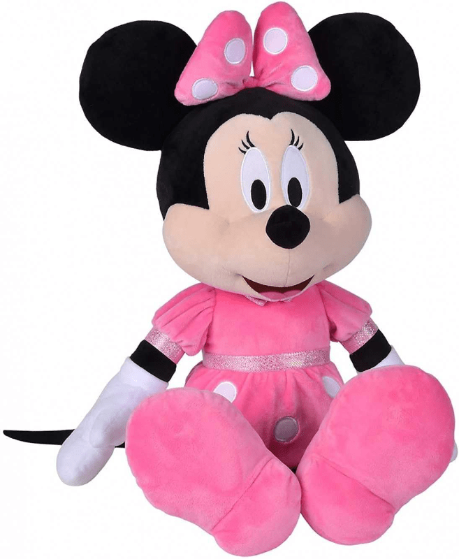 Orsacchiotti Disney Peluche Minnie,61 cm con abito fucsia - Simba