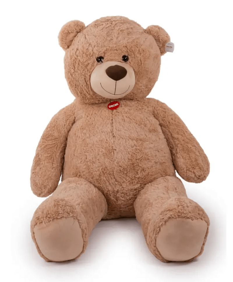 peluche Peluche Orso Gigante 180cm con Fiocco - DeCar