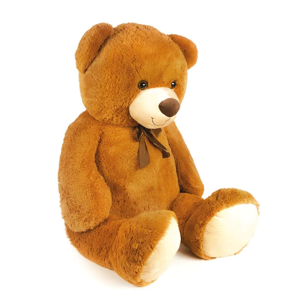 Peluche Orso Marrone Gigante 130cm con Fiocco The Toys Store