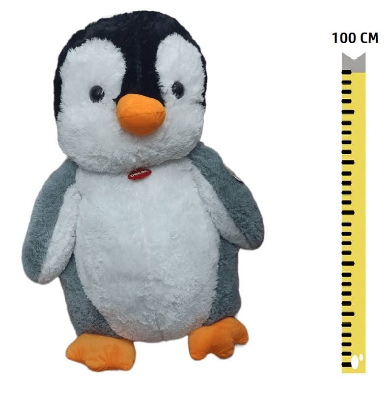 peluche Peluche Pinguino Gigante da 100cm con dettagli Realistici Peluche Pinguino Gigante da 100cm con dettagli Realistici