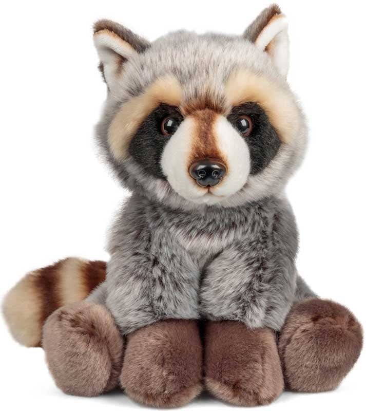 Peluche Peluche Procione 25 cm con dettagli Realistici - Animigos
