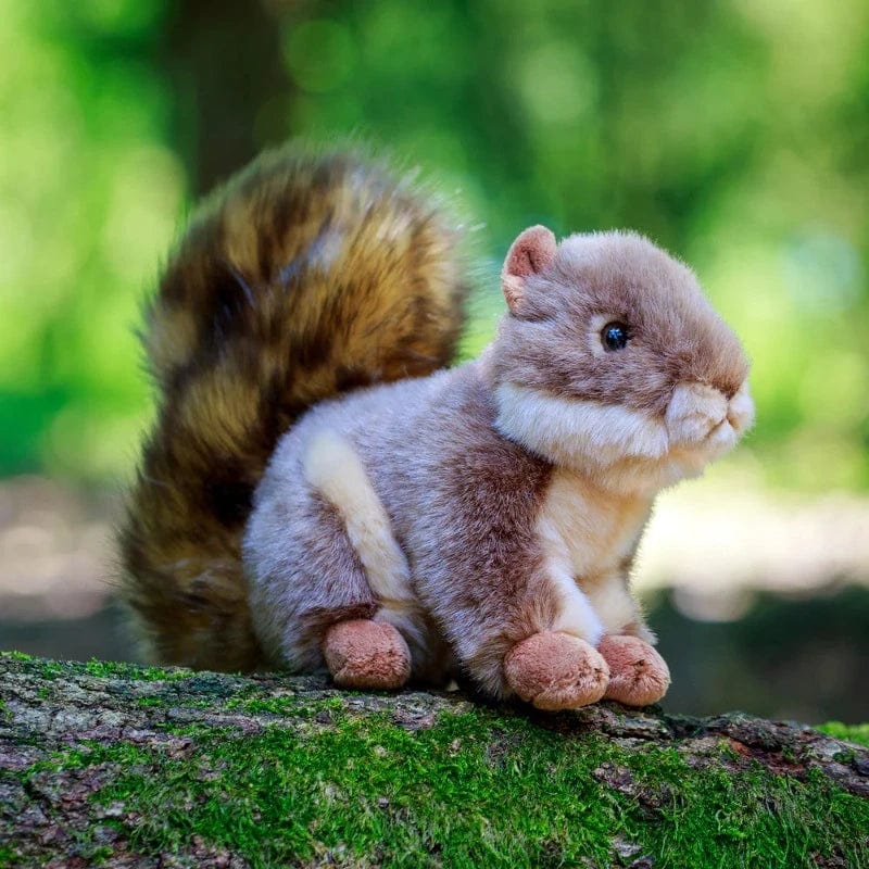 Peluche Peluche Scoiattolo 25cm con dettagli Realistici - Animigos