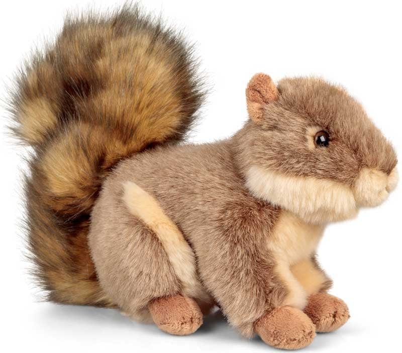 Peluche Peluche Scoiattolo 25cm con dettagli Realistici - Animigos