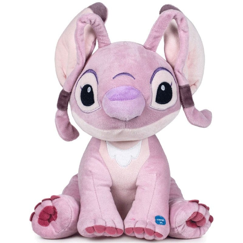 Lilo&Stitch - Peluche Stitch Blu con Cuore e Suoni - 32cm