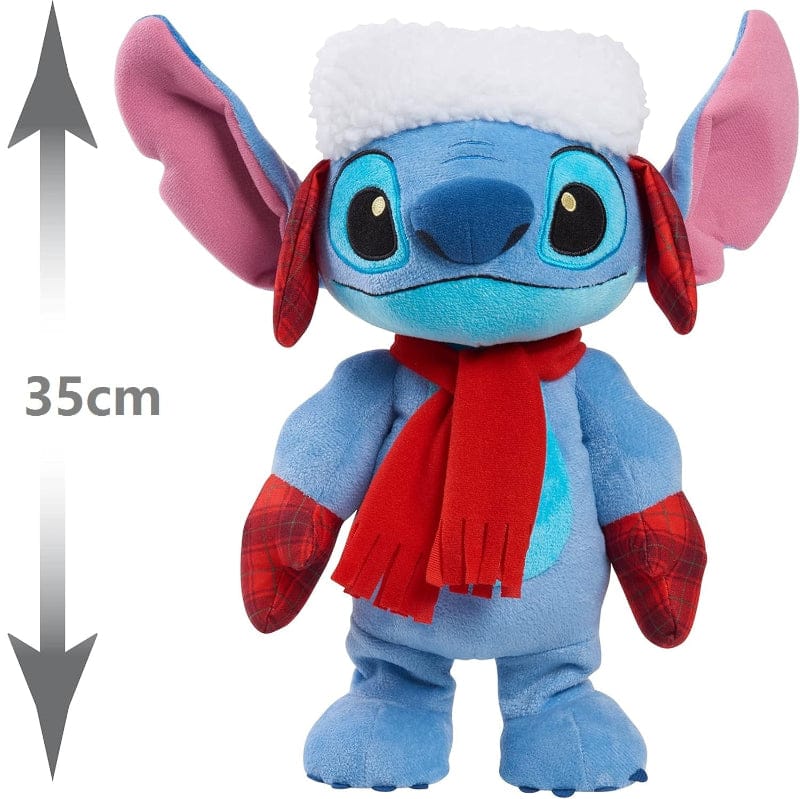 Peluche Disney Stitch Peluche 35cm che Balla con Musica Natalizia Disney Stitch Peluche 35cm che Balla con Musica Natalizia