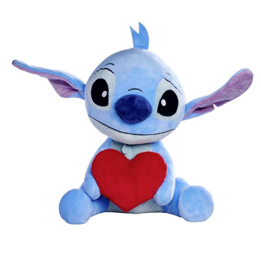peluche Peluche Stitch con Cuore 50cm Peluche Stitch con Cuore 50cm