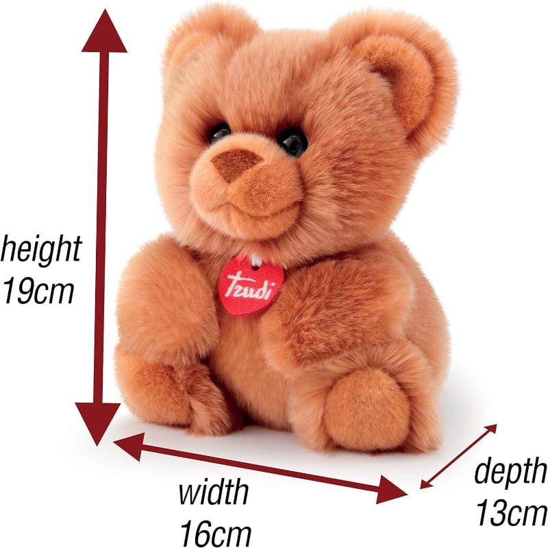 Trudi Plush Fluffy Bear Size S – The Toys Store