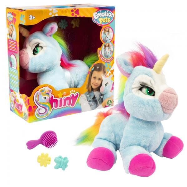 Animali Interattivi Emotion Pets Shiny, Unicorno interattivo Giochi Preziosi