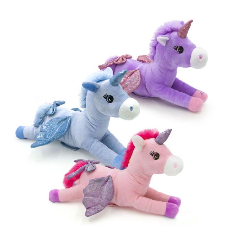 Peluche Peluche Unicorno Interattivo con Suoni e Movimento delle Ali Peluche Unicorno Interattivo con Suoni e Movimento delle Ali