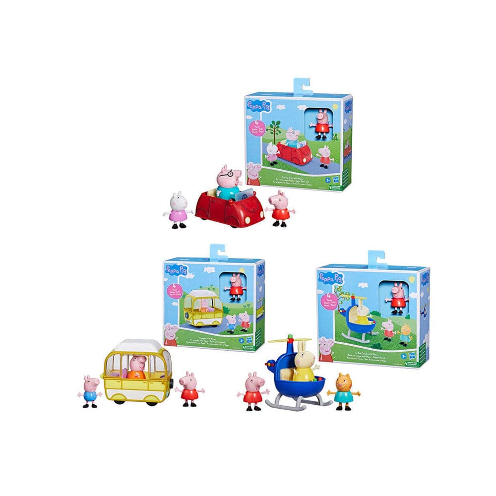 Bambole, playset e giocattoli Veicoli con Personaggio Peppa Pig - Hasbro