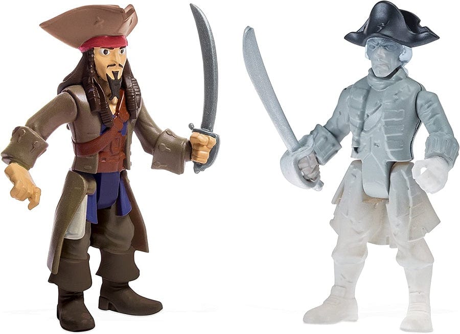 Action Figures Pirati dei Caraibi, set 2 Personaggi con Accessori Pirati dei Caraibi, set 2 Personaggi con Accessori - The Toys Store