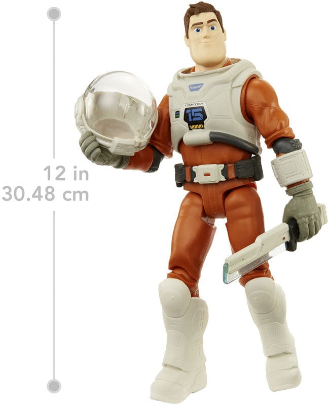 Action figure Buzz Lightyear personaggio 30 cm Space Ranger con Accessori