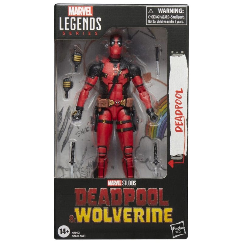 Action figure Action Figure Deadpool  da 15cm - Deadpool & Wolverine Marvel Legends Action Figure Deadpool  da 15cm - Deadpool & Wolverine Marvel Legends