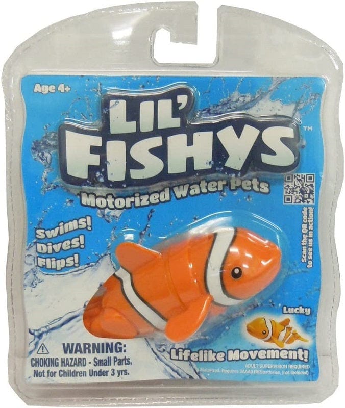 Animali Interattivi Lil Fishys, Pesciolini Motorizzati che Nuotano e Saltano nell'Acqua Pesciolino Interattivo Giocattolo - The Toys Store