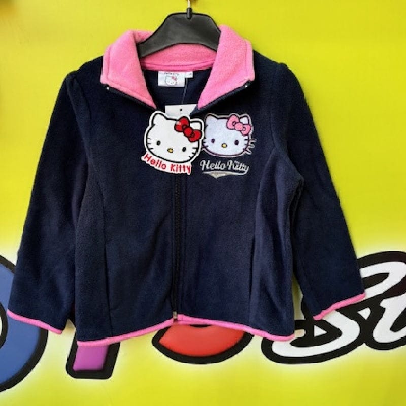 Abbigliamento Hello Kitty Giacca in Pile per Bambine Hello Kitty Giacca in Pile