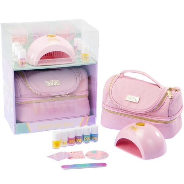 Trousse Pink It Beauty Case Nails con Asciugatore Unghie - Nice Pink It Beauty Case Nails con Asciugatore Unghie - Nice