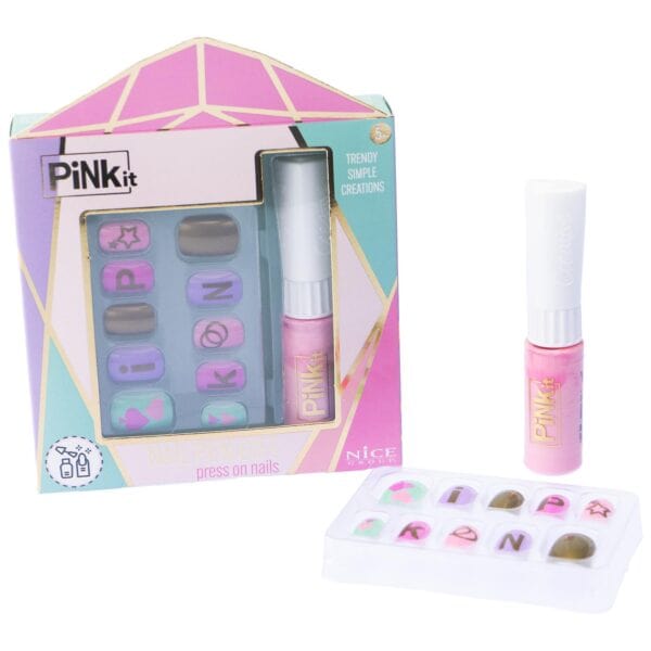 Trousse Pink It Nail Pen Gift, Set per Decorare Unghie Pink It Nail Pen Gift, Set per Decorare Unghie