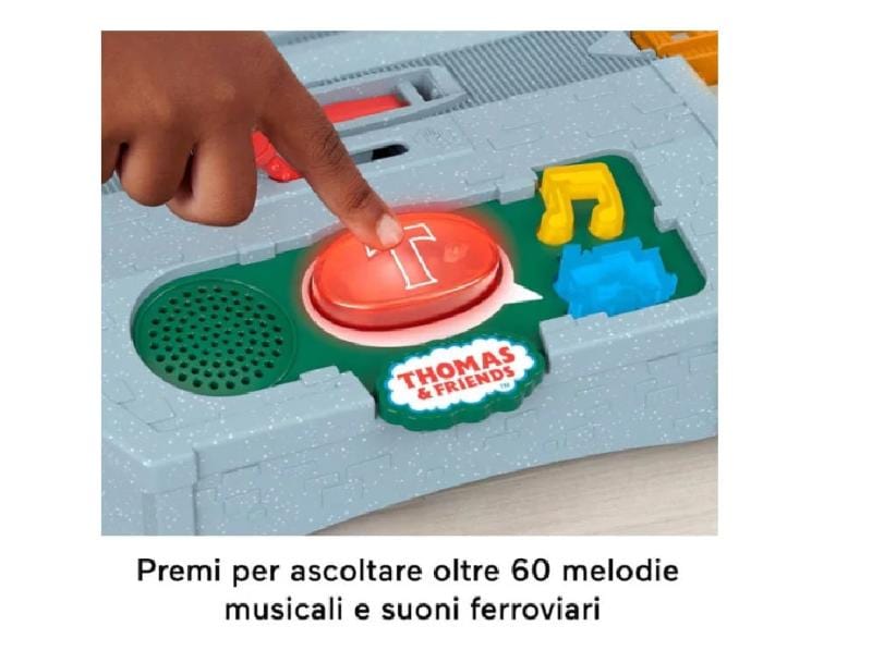 Pista Elettrica Il Trenino Thomas pista Motorizzata I Suoni di Sodor Cranky Delivery Il Trenino Thomas pista Motorizzata I Suoni di Sodor 