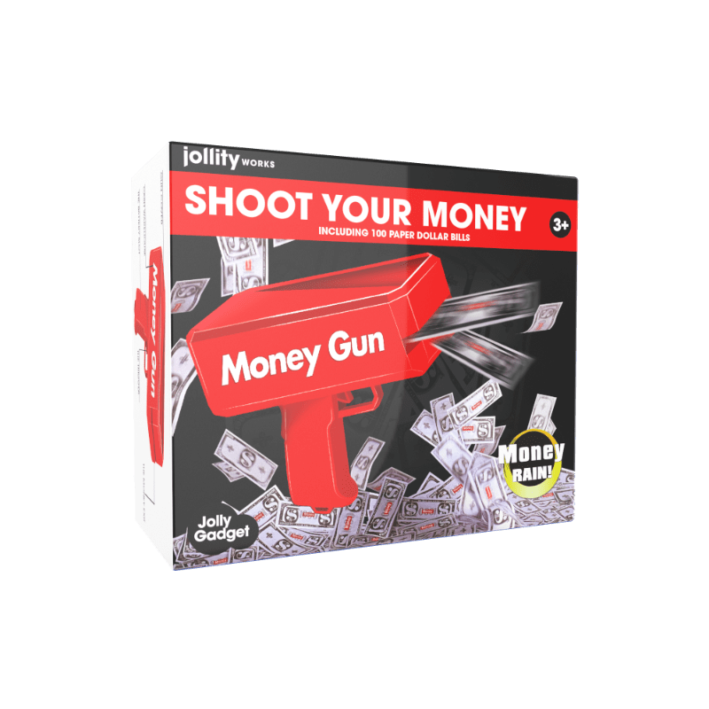 Gadget e armi giocattolo Pistola Spara Baconote, Money Gun Pistola Spara Baconote, Money Gun