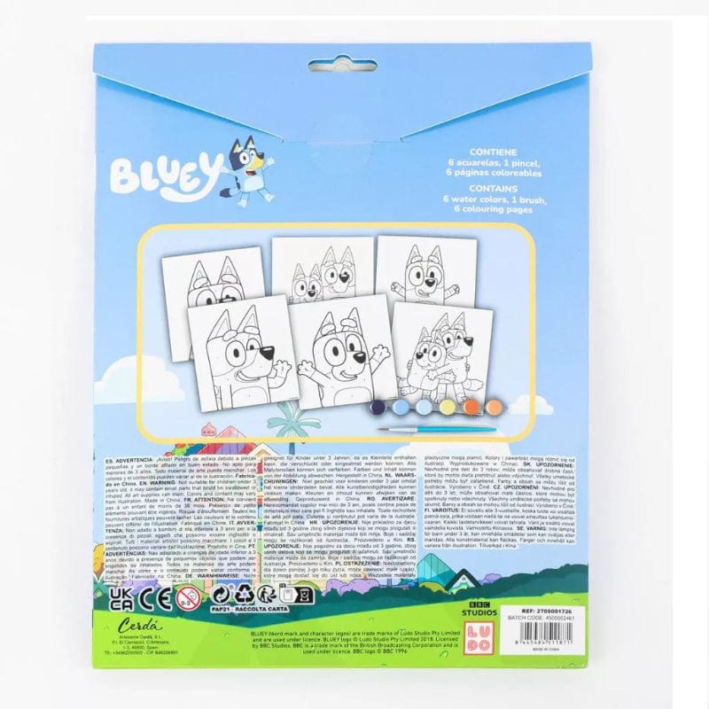 Giocattoli artistici e da disegno Pittura con i Numeri, set per dipingere di Spidey e Bluey +3 Anni Pittura con i Numeri, set per dipingere di Spidey e Bluey +3 Anni