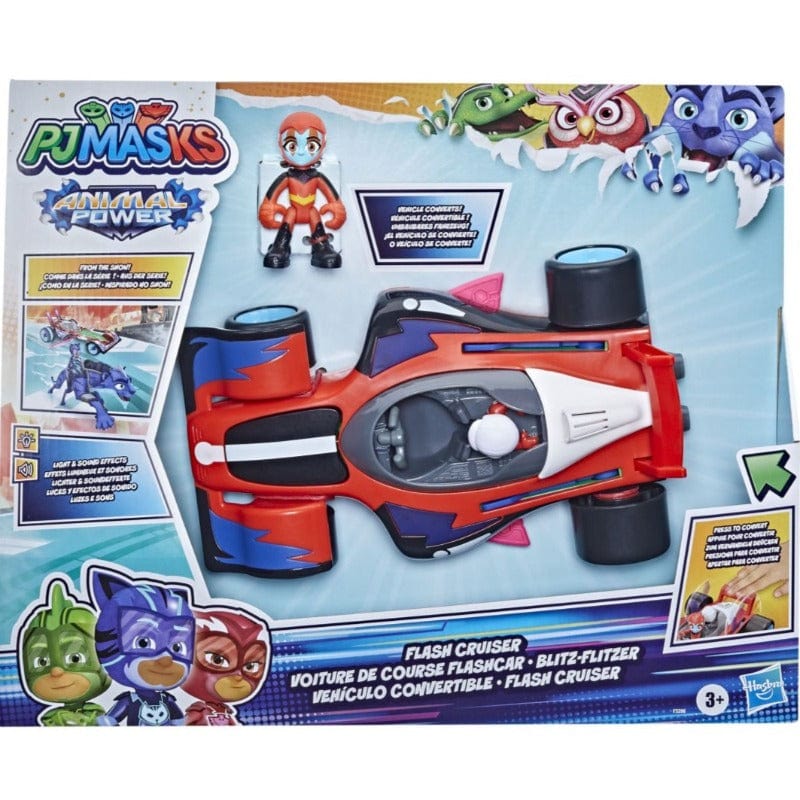 Pj Masks Super Pigiamini Flash Cruiser, Veicolo Pj Masks Animal Power Super Pigiamini Flash Cruiser, Veicolo Pj Masks Animal