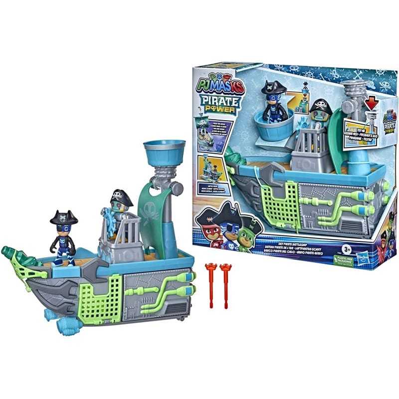 Pj Masks Super Pigiamini Veliero Volante, Pj Masks Navicella PigiaPirati Super Pigiamini Veliero Volante, Pj Masks Navicella