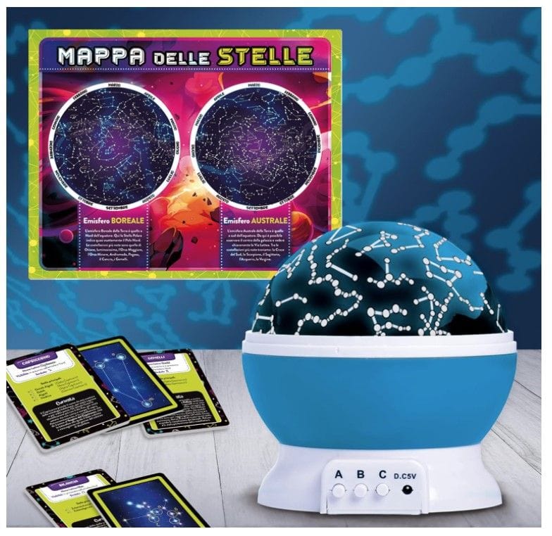 Kit scientifici e di esplorazione Lisciani I'm a Genius Super planetario, Proiettore Luminoso