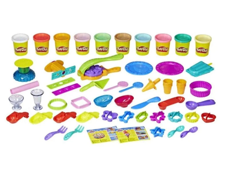 Play Doh Kitchen Creation, Playset Pasta Modellabile con 40 Accessori