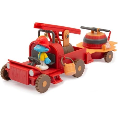 Bambole, playset e giocattoli I Puffi - Playset Camion dei Pompieri Dei Puffi I Puffi - Playset Camion dei Pompieri Dei Puffi