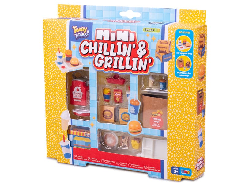 Professioni e ruoli per giocare Mini playset con Cibo in Miniatura e tantissimi Accessori Mini playset con Cibo in Miniatura e tantissimi Accessori