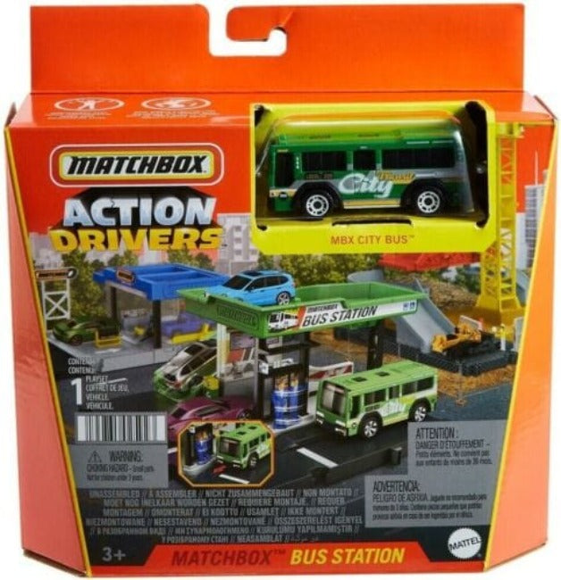 macchinine Matchbox Action, Playset con Veicolo