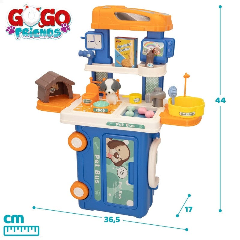 Autobus dei Cuccioli Playset da Gioco 3 in 1