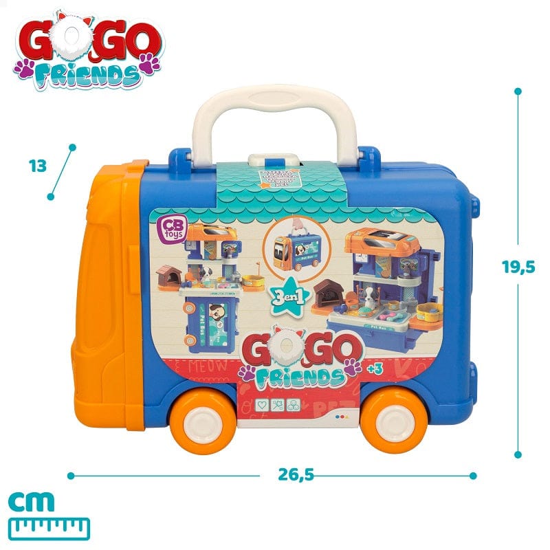 Autobus dei Cuccioli Playset da Gioco 3 in 1