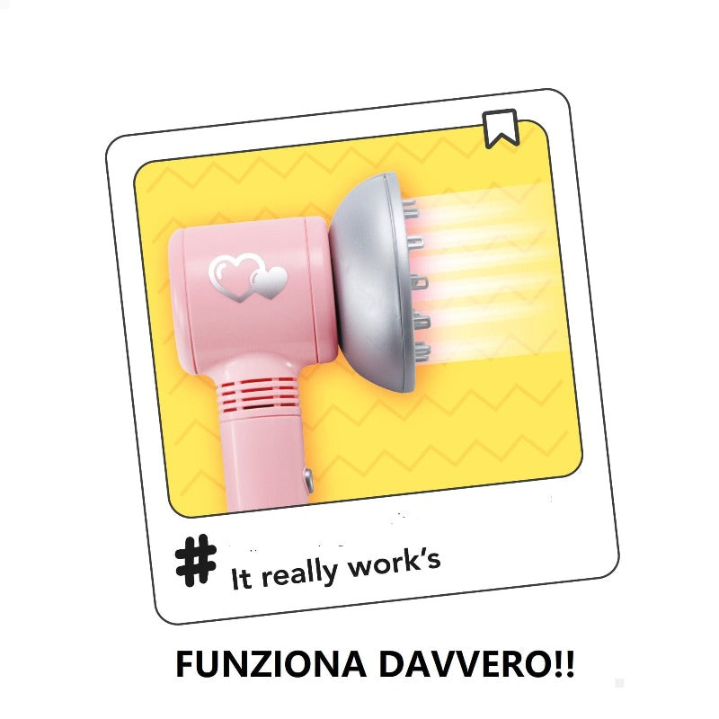 Gioco Parrucchiera con Tanti Accessori e Phon Funzionante