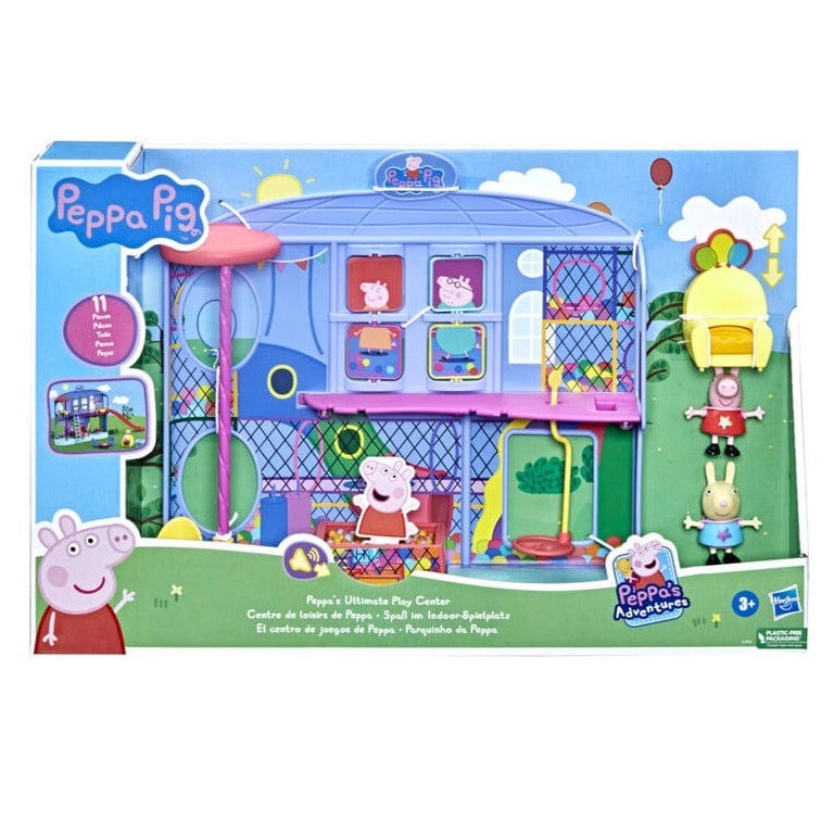 Giocattoli Peppa Pig Playset Centro Divertimenti con i personaggi Peppa e Rebecca Coniglio Peppa Pig Club House only kids, Playset Peppa - The Toys Store