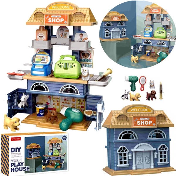 Casa dei Cuccioli Playset Trasformabile in Negozio per Animali Casa dei Cuccioli Playset Trasformabile in Negozio per Animali