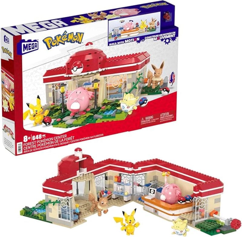 pokemon MEGA Pokémon - Centro Pokémon, set da costruire con 648 pezzi MEGA Pokémon - Centro Pokémon, set da costruire con 648 pezzi