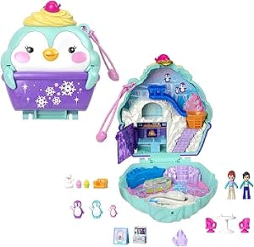 Bambole, playset e giocattoli Polly Pocket Playset Cofanetto Tascabile a tema con sorprese Polly Pocket Playset Cofanetto Tascabile a tema con sorprese