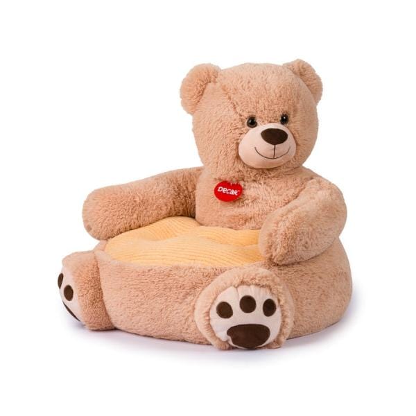 Orsacchiotti Poltroncina in Peluche 50 cm Orsetto e Unicorno