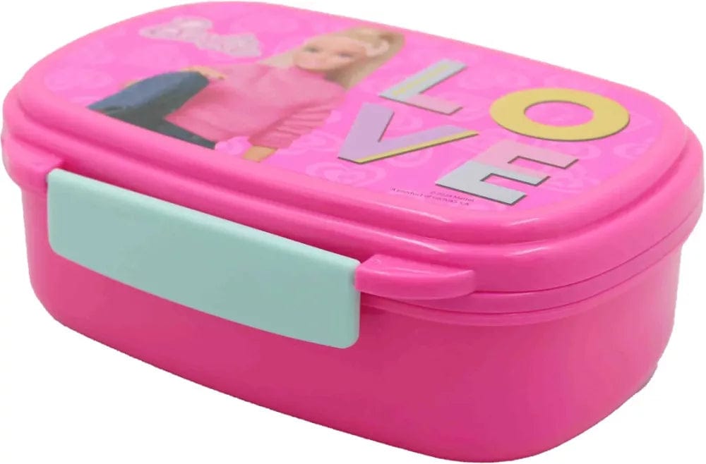 Borse e contenitori porta pranzo Porta Merenda Barbie con Posate Love