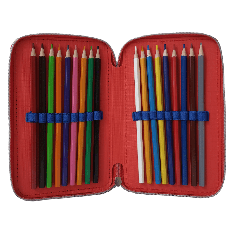 Astuccio Disney Cars Astuccio triplo 43pz Giotto Disney Cars Astuccio triplo 43pz Giotto